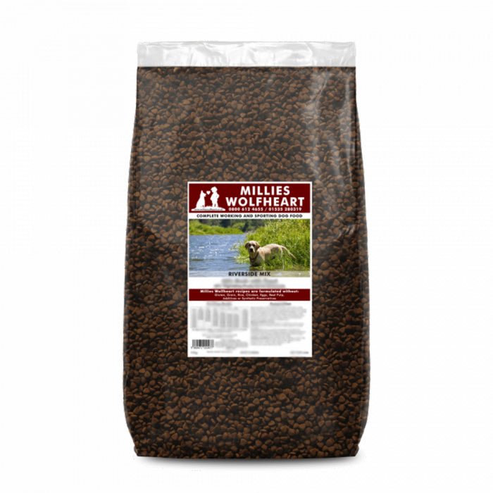 Riverside Mix Dry Dog Food (Millies Wolfheart) - SnowPaw Store - Millies Wolfheart - Dog Food